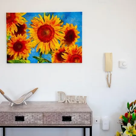 Sunflower By The Sea Rethimnon